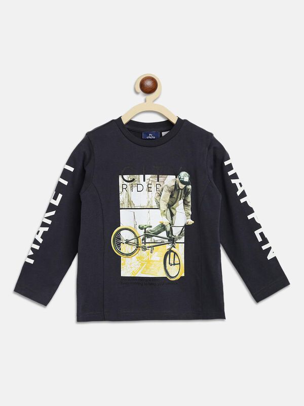T-Shirt With Print image number null